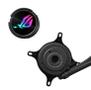 ASUS ROG Strix LC III 360 all-in-one CPU liquid cooler with 360 rotatable water block 7th gen V2 Asetek pump Premium ROG fans (90RC00T0-M0UAY0)