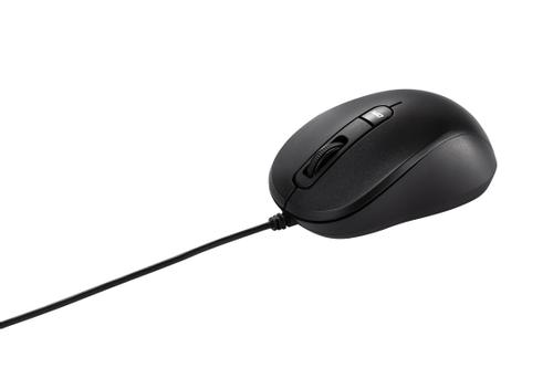 ASUS MU101C Wired Ray Mouse Black/ Svart (90XB05RN-BMU000)