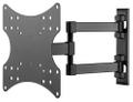 GOOBAY Basic TV wall mount Basic FULLMOTION (S), black - for TVs from 23'' to 42'' (58-107cm) , fully movable double arm joint (swivel and tilt) up to 20kg