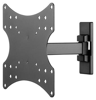 GOOBAY Basic TV wall mount Basic FULLMOTION (S), black - for TVs from 23'' to 42'' (58-107cm),  fully mobile (swivel and tilt) up to 20kg (49713)