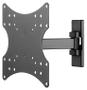 GOOBAY Basic TV wall mount Basic FULLMOTION (S), black - for TVs from 23'' to 42'' (58-107cm), fully mobile (swivel and tilt) up to 20kg