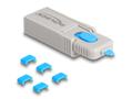DELOCK USB Type-C Port Blocker Set USB Type-C female ports 5 pieces