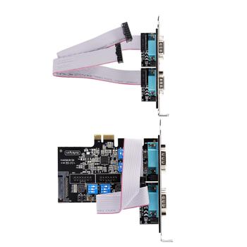 STARTECH 4-PORT SERIAL PCIE CARD PCI EXPRESS RS232/ RS422/ RS485 CARD CTLR (PS74ADF-SERIAL-CARD)