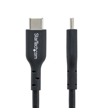STARTECH 2m 6ft USB C Charging Cable USB-C Cable USB 2.0 Type-C Laptop Charger Cord 60W 3A Power Delivery M/M (USB2CC2MNC)