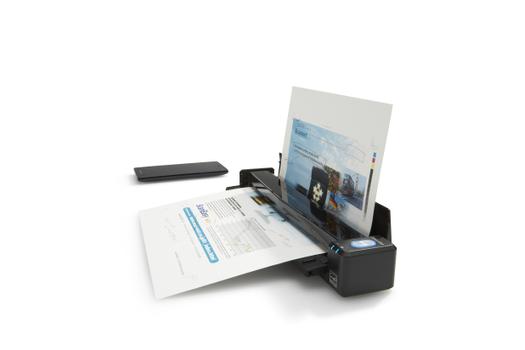 RICOH h ScanSnap iX100 Mobile wireless document scanning solution, Format A8 up to A3 (with carrier sheet), USB 2.0 (cable in the box), WiFi, Software for WIN and Mac OS : CardMinder,  Quick Menu, ABBYY Fine (PA03688-B001)