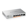 ZYXEL XMG-105 5 Ports 2 5G + 1 SFP+ 4 ports 70W total PoE++ Desktop MultiGig unmanaged Switch