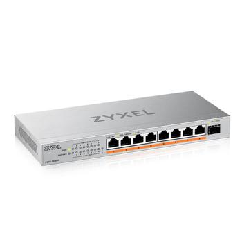 ZYXEL XMG-108 8 Ports 2 5G + 1 SFP+ 8 ports 100W total PoE++ Desktop MultiGig unmanaged Switch (XMG-108HP-EU0101F)