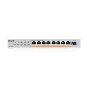 ZYXEL XMG-108 8 Ports 2 5G + 1 SFP+ 8 ports 100W total PoE++ Desktop MultiGig unmanaged Switch (XMG-108HP-EU0101F)