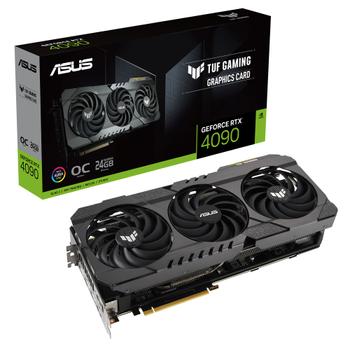 ASUS S TUF Gaming GeForce RTX 4090 24GB OG - OC Edition - graphics card - NVIDIA GeForce RTX 4090 - 24 GB GDDR6X - PCIe 4.0 - 2 x HDMI, 3 x DisplayPort (90YV0IY3-M0NA00)