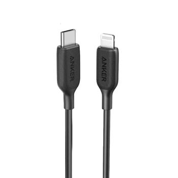 ANKER 322 USB-C to LGT Cable Nylon, 1.8M, Black (A81B6G11)