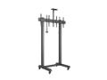 MULTIBRACKETS Pro Series - Collaboration Floorstand Side by Side 65inch