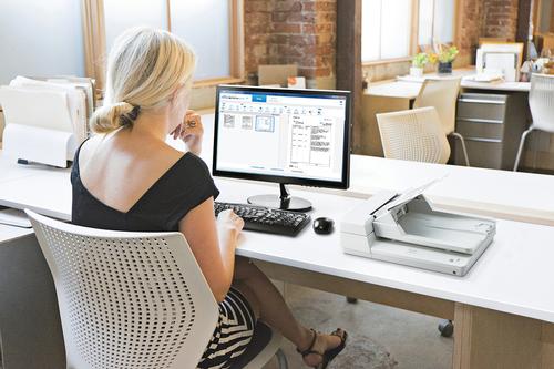 RICOH h SP-1425 SP1425 SP 1425 Document Scanner 25ppm / 50ipm duplex A4 desktop document scanner with ADF and Flatbed. Includes PaperStream IP image processing and PaperStream Capture Lite software, USB 2 c (PA03753-B001)