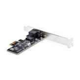 StarTech 1-Port 2.5G NBASE-T PCIe Network Card, Computer Network Interface Card, Intel I225-V, Single-Port Ethernet, Multi-Gigabit NIC (PR12GI-NETWORK-CARD) - nettverksadapter - PCIe 2.0 - 10/ 100/ 1000/ 2500Base (PR12GI-NETWORK-CARD)