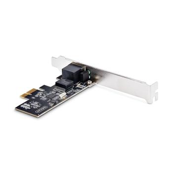 STARTECH 1-Port 2.5Gbps PCIe Network Card Computer Network Card Intel I225-V Multi-Gigabit Ethernet Interface Card (PR12GI-NETWORK-CARD)