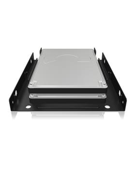 ICY BOX Asennuskehys 2x 2.5"SSD/ HDD 3.5" paikkaan (IB-AC643)