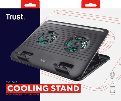 TRUST CYCLONE NOTEBOOK COOLING STAND . ACCS (17866)