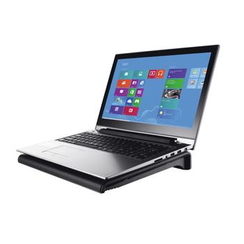 TRUST Azul Laptop Stand with Cooling for laptops up to 17.3". Dual fans, prevent your laptop from overheating (20104)