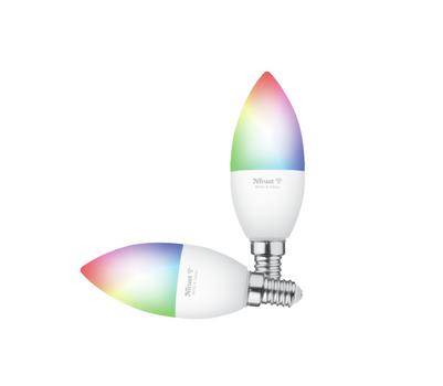 TRUST E14 DUO-PACK Smart LED White & Colour WI-FI (71293)