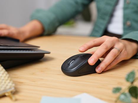 TRUST Primo trådløs mus Kompakt, bluetooth,  1600 DPI, ergonomisk,  batteri (24966)