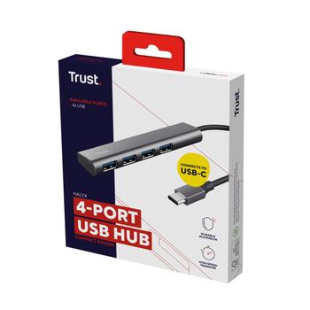 TRUST HALYX 4port USB-C Hub (24948)