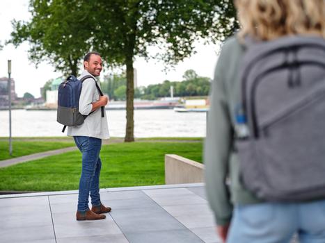 TRUST AVANA 16inch ECO BACKPACK GREY ECO (24981)