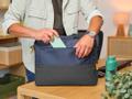 TRUST LISBOA 16inch LAPTOP BAG DARK GREY & DARK BLUE ECO (24980)