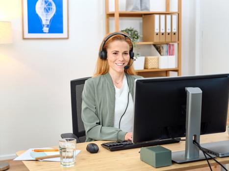 TRUST Headset TRUST Ayda USB ENC kablet (25089)