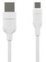 DBRAMANTE1928 Cable - USB-A to USB-C - TPE, White (2.5m)
