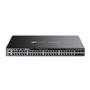 TP-LINK Omada 48-Port Gigabit Stackable L3 Managed PoE+ Switch with 6 10G Slots 48x Gigabit RJ45 PoE+ ports 6x 10 Gbps SFP+ slots Up to 1440 W total PoE budget* Physical Stacking for built-in redundancy and p (SG6654XHP)