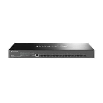TP-LINK JetStream  16-Port 10GE SFP+ L2+ Managed Switch
PORT: 16  10G SFP+ Slots, RJ45/ Micro-USB Console Port
SPEC: 1U 19-inch Rack-mountable Steel Case
FEATURE: Integration with Omada SDN Controller,  Static  (SX3016F)