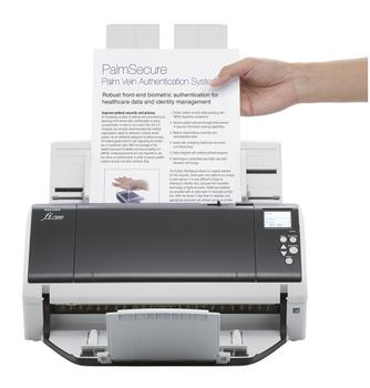 RICOH h fi-7480 - Document scanner - Dual CCD - Duplex - 304.8 x 431.8 mm - 600 dpi x 600 dpi - up to 160 ppm (mono) / up to 160 ppm (colour) - ADF (100 sheets) - USB 3.0 (PA03710-B001)