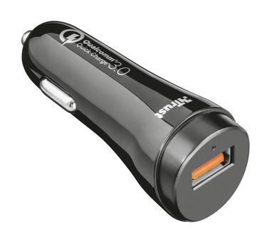 TRUST Ultra Fast USB Car Charger w QC3.0 & auto-detect (21819)