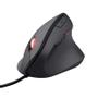 TRUST GXT 144 Rexx Ergonomisk Gamingmus (sort) USB, 10000 DPI, kablet, 6 programmbare knapper, RGB