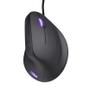 TRUST GXT 144 Rexx Ergonomisk Gamingmus (sort) USB, 10000 DPI, kablet, 6 programmbare knapper, RGB (22991)