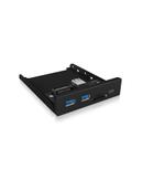 ICY BOX 3x Port USB 3.0 Hub (2x USB 3.0, 1x USB Type-C), miniSD/SD card reader (IB-HUB1417-I3)