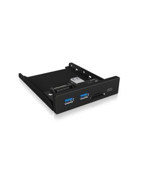 ICY BOX 3x Port USB 3.0 Hub (2x USB 3.0, 1x USB Type-C), miniSD/SD card reader (IB-HUB1417-I3)