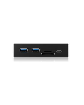 ICY BOX 3x Port USB 3.0 Hub (2x USB 3.0, 1x USB Type-C), miniSD/SD card reader (IB-HUB1417-I3)
