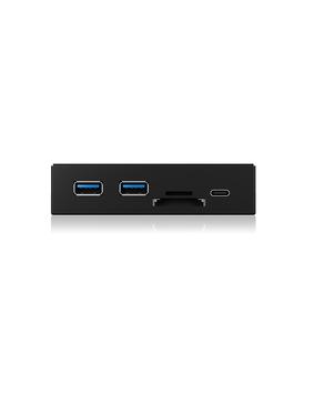 ICY BOX 3x Port USB 3.0 Hub (2x USB 3.0, 1x USB Type-C), miniSD/SD card reader (IB-HUB1417-I3)