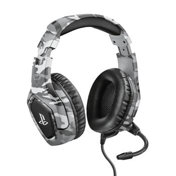 TRUST GXT 488 Forze gamingheadsett PS4 3,5 minijack, PS4, over-ear, trådbunden,  flexibel mic, stereo (23531)