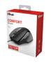 TRUST VOCA COMFORTABLE MOUSE BLACK PERP (23650)