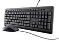 TRUST TKM-250 KEYBOARD AND MOUSE SET US PERP