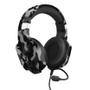 TRUST GXT 323K Carus Gaming Headset (black camo) 3.5mm minijack, 1.2m kabel for PS/Xbox, 2.2m for PC