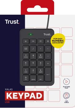 TRUST XALAS Tastatur Kabling (22221)