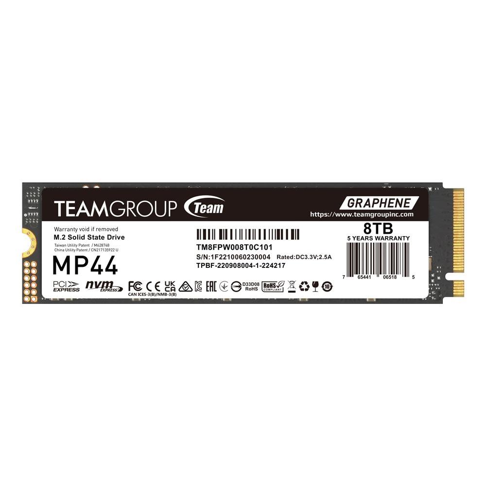 Team Group MP44 M.2 8TB PCIe G4x4 2280 2