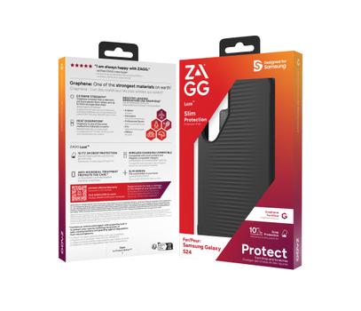 ZAGG / INVISIBLESHIELD Cases Luxe Samsung S24 Black (702313548)