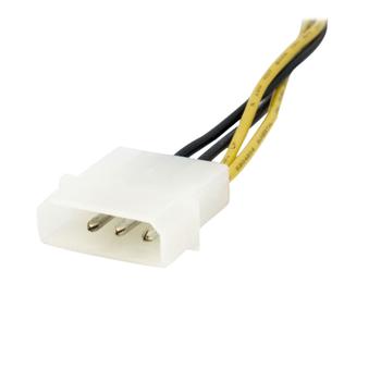 STARTECH 15cm 4 Pin to 8 Pin EPS Power Adapter with LP4 - F/M (EPS48ADAP)