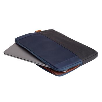 TRUST LISBOA 16inch LAPTOP SLEEVE DARK GREY & DARK BLUE ECO (24982)