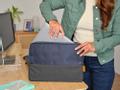 TRUST LISBOA 16inch LAPTOP SLEEVE DARK GREY & DARK BLUE ECO (24982)