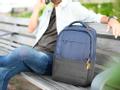 TRUST LISBOA 16inch BACKPACK DARK GREY & DARK BLUE ECO (25124)