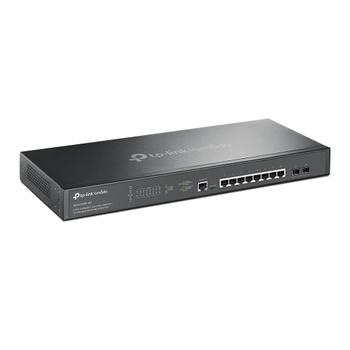 TP-LINK Omada L2+ Managed Switch, 8x2.5G PoE+, 2x10G SFP+, 240W PoE Budget, 1U 19'' Rackmount (SG3210XHP-M2)